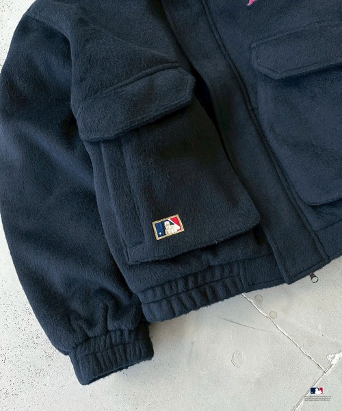 セール】Perushu × MLB ウールブレンドダブルポケットジャケット