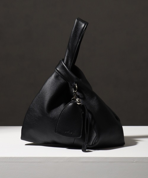 welise×ADAMPATEK】リアルレザー 2wayキーチャーム マーケットバッグ