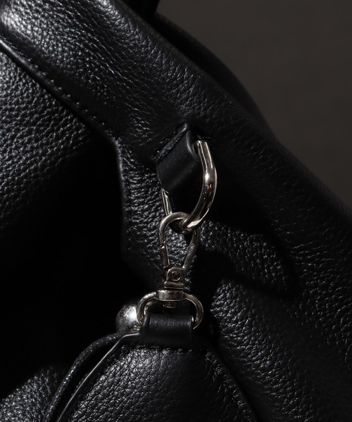 welise×ADAMPATEK】リアルレザー 2wayキーチャーム マーケットバッグ