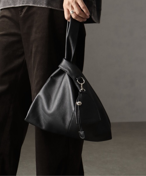 welise×ADAMPATEK】リアルレザー 2wayキーチャーム マーケットバッグ