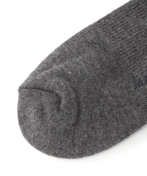 MASTER BUNNY EDITION（マスターバニーエディション）の「【MASTER BUNNY EDITION】ヒールホールドラインニーハイソックス (LADIES)（ソックス/靴下・レディース・ブラック/グレー・FREE）」の4枚目の写真