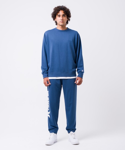Hurley （ハーレー）の「【Hurley:ハーレー】スウェットロゴパンツ　普段着使い　SWEAT OAO PANTS（スウェットパンツ・メンズ・ブラック/ネイビー/ヘザーグレー・LARGE/X-LARGE/SMALL/MEDIUM）」の12枚目の写真