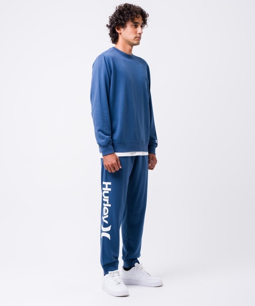 Hurley （ハーレー）の「【Hurley:ハーレー】スウェットロゴパンツ　普段着使い　SWEAT OAO PANTS（スウェットパンツ・メンズ・ブラック/ネイビー/ヘザーグレー・LARGE/X-LARGE/SMALL/MEDIUM）」の13枚目の写真