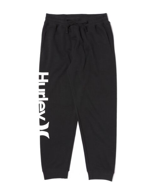 Hurley （ハーレー）の「【Hurley:ハーレー】スウェットロゴパンツ　普段着使い　SWEAT OAO PANTS（スウェットパンツ・メンズ・ブラック/ネイビー/ヘザーグレー・LARGE/X-LARGE/SMALL/MEDIUM）」の18枚目の写真