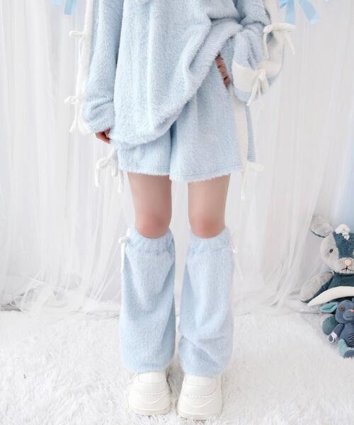 Whinny(ホワイニー)の「Whinny/《セットアップ可能♪》ゆるもちリボンプリンセス(その他パンツ・レディース・ホワイト/サックスブルー/ブラック・FREE)」の9枚目の写真