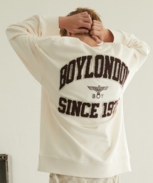 BOY LONDON（ボーイロンドン）の「【BOY LONDON】BOYLDN HEAVY SWEAT WHITE（スウェット・レディース）」