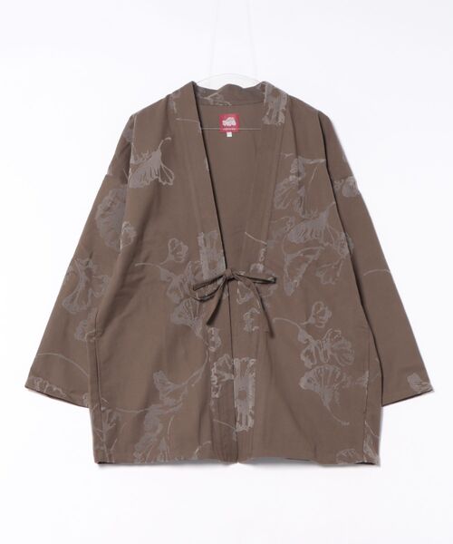 カヤ（カヤ）の「【カヤ】霞葉紋メンズ羽織（カーディガン/ボレロ・メンズ・ネイビー/スミクロ/ブラウン・FREE）」の3枚目の写真