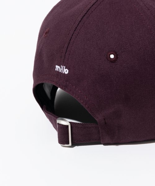 Millo Archive（ミロ アーカイブ）の「ホリデーシグネチャーボールキャップ [バーガンディ]（キャップ・レディース・その他・FREE）」の7枚目の写真