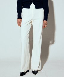 FRENCH BOOTS CUT PANTS_IVORY