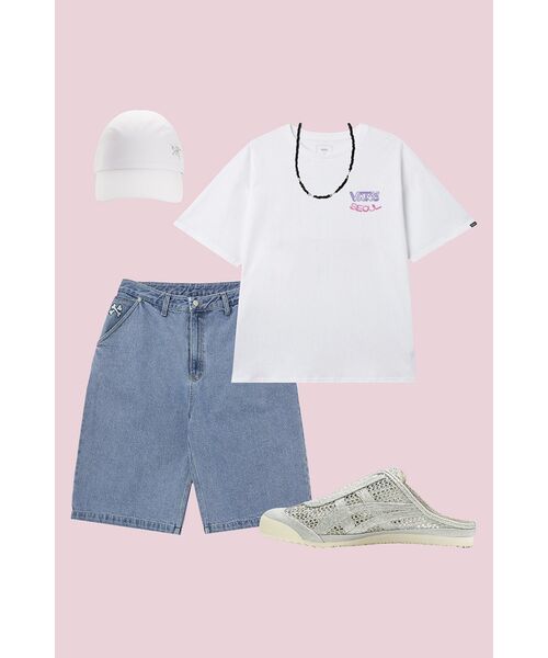 WKNDRS（ウィーキャンドース）の「ISCREAM DENIM SHORTS (L.DENIM)（その他パンツ・レディース・その他・SMALL/MEDIUM/LARGE/X-LARGE）」の18枚目の写真
