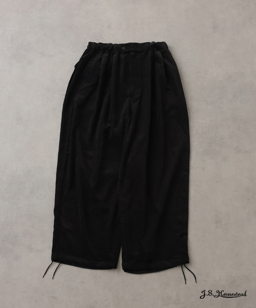 JOURNAL STANDARD J.S HOMESTEAD(ジャーナルスタンダードホームステッド)の「J.S.Homestead / コーデュロイ エア クルー パンツ(その他パンツ・メンズ・ブラウン/チャコールグレー/アイボリー/ブラック・MEDIUM/LARGE)」の3枚目の写真