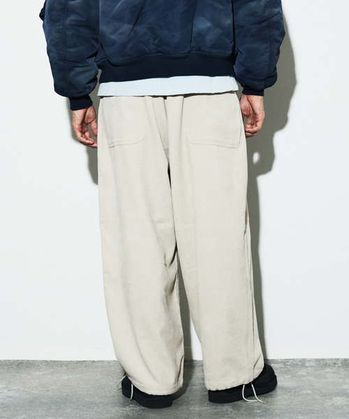 JOURNAL STANDARD J.S HOMESTEAD(ジャーナルスタンダードホームステッド)の「J.S.Homestead / コーデュロイ エア クルー パンツ(その他パンツ・メンズ・ブラウン/チャコールグレー/アイボリー/ブラック・MEDIUM/LARGE)」の5枚目の写真