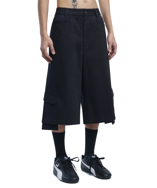 NOMANUAL(NOMANUAL)の「T.Q PANTS - BLACK(その他パンツ・レディース・その他・LARGE/MEDIUM/SMALL)」の1枚目の写真
