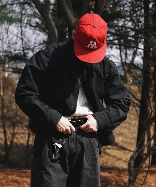 TAKEASY(テイクイージー)の「ヴィンテージアプリケロゴキャップ(レッド)(キャップ・メンズ・その他・FREE)」の6枚目の写真