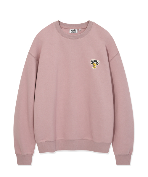 Wacky WiLLy(ワッキーウィリー)の「ベーシックロゴワッペンスウェットピンク(スウェット・レディース・その他・SMALL/MEDIUM/LARGE/X-LARGE/X-SMALL)」の2枚目の写真