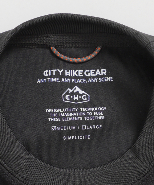 B.C STOCK(ベーセーストック)の「C.H.G TRAIL リブクルーネックプルオーバー(スウェット・メンズ・ブラック/チャコールグレー・MEDIUM/LARGE)」の19枚目の写真