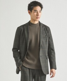 ABAHOUSE GRAY | 【セットアップ対応】プレミアム ポンチジャケット(テーラードジャケット)