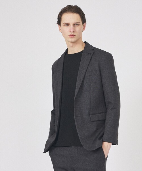 ABAHOUSE GRAY(アバハウスグレイ)の「【セットアップ対応】プレミアム ポンチジャケット(テーラードジャケット・メンズ・チャコールグレー/ブラウン/ネイビー・44/46/48/50)」の2枚目の写真