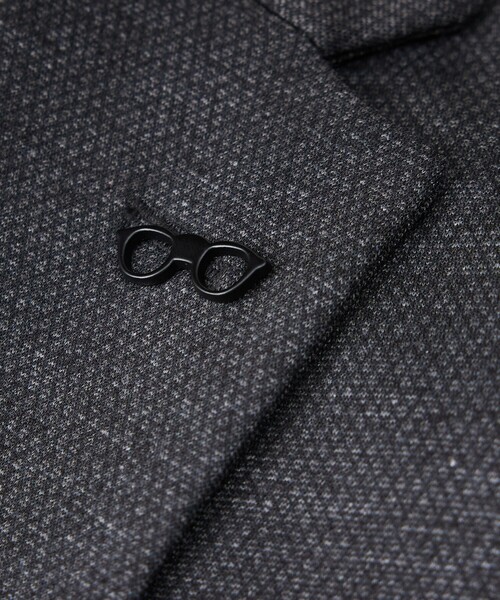 ABAHOUSE GRAY(アバハウスグレイ)の「【セットアップ対応】プレミアム ポンチジャケット(テーラードジャケット・メンズ・チャコールグレー/ブラウン/ネイビー・44/46/48/50)」の8枚目の写真