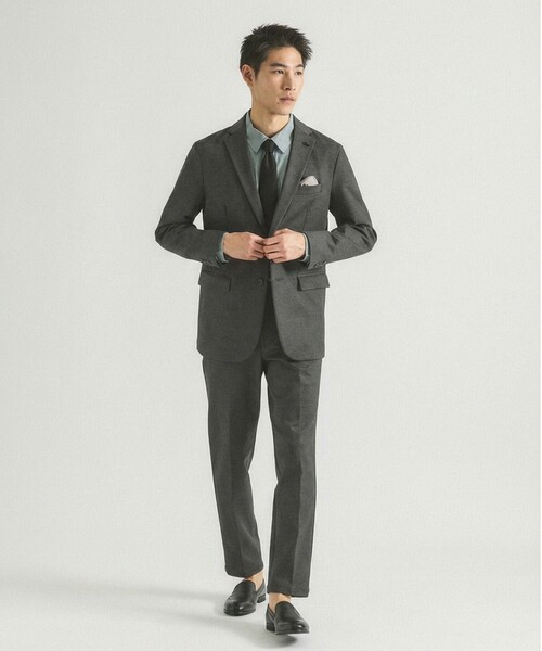 ABAHOUSE GRAY(アバハウスグレイ)の「【セットアップ対応】プレミアム ポンチジャケット(テーラードジャケット・メンズ・チャコールグレー/ブラウン/ネイビー・44/46/48/50)」の19枚目の写真