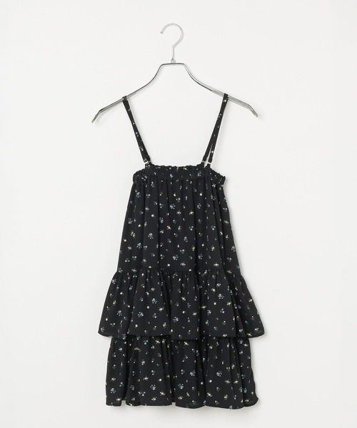 GLOBAL WORK(グローバルワーク)の「2wayティアードロングスカート/611227(スカート・キッズ・ブラック系/ブラック系9/ブラック系1/アイボリー・130cm/140cm/150cm/160cm)」の3枚目の写真