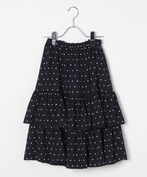 GLOBAL WORK(グローバルワーク)の「2wayティアードロングスカート/611227(スカート・キッズ・ブラック系/ブラック系9/ブラック系1/アイボリー・130cm/140cm/150cm/160cm)」の18枚目の写真