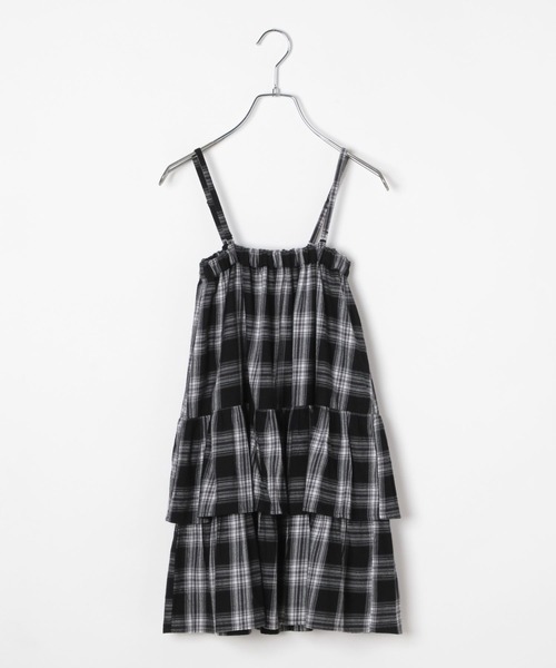 GLOBAL WORK(グローバルワーク)の「2wayティアードロングスカート/611227(スカート・キッズ・ブラック系/ブラック系9/ブラック系1/アイボリー・130cm/140cm/150cm/160cm)」の15枚目の写真