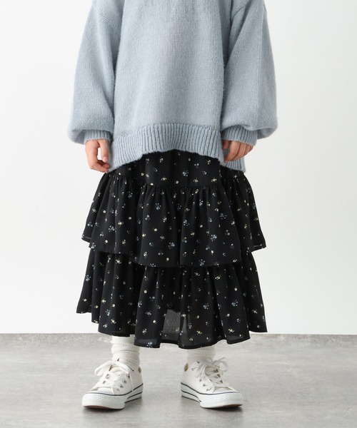 2wayティアードロングスカート/611227（スカート）｜GLOBAL WORK