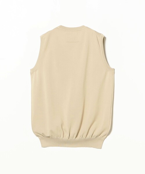 Demi-Luxe BEAMS(デミルクス ビームス)の「SLOANE / 18ゲージ 天竺 クルーネック ノースリーブ ニット(ニット/セーター・レディース・ホワイト/ベージュ・2)」の19枚目の写真