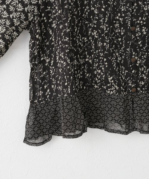 セール】【MAISON HOTEL】 CATALINA BLOUSE（シャツ/ブラウス