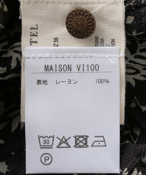 セール】【MAISON HOTEL】 CATALINA BLOUSE（シャツ/ブラウス