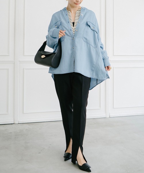 デニムドルマンオーバーシャツジャケット Emma Taylor│STYLEDOOR