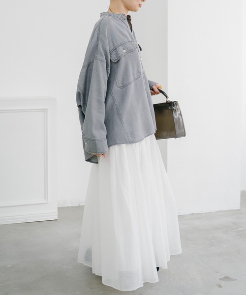 デニムドルマンオーバーシャツジャケット Emma Taylor│STYLEDOOR