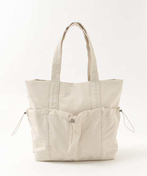 Cepica（セピカ）の「ギャザーポケットナイロントート（トートバッグ・レディース・アイボリー/ブラック・FREE）」の18枚目の写真