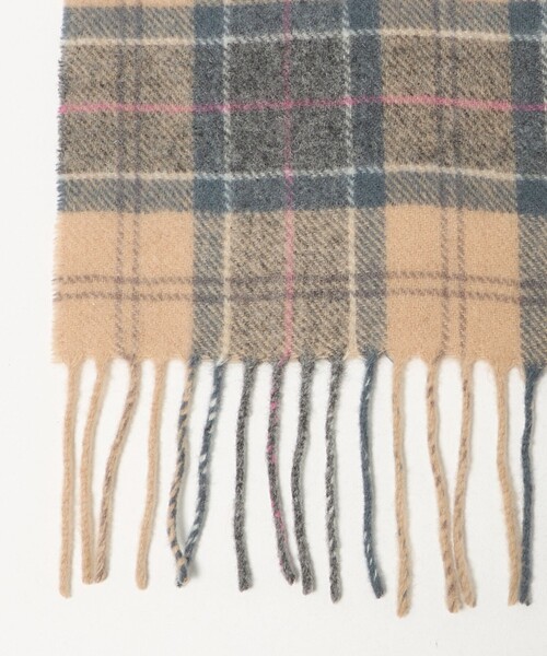 Barbour（バブアー）の「＜Barbour＞タータンチェック マフラー（マフラー・メンズ・ライトグレー/レッド/ダークブラウン/ベージュ/ロイヤルブルー/ネイビー/ケリーグリーン/ダークグリーン/オリーブ・FREE）」の18枚目の写真