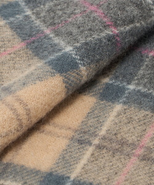 Barbour（バブアー）の「＜Barbour＞タータンチェック マフラー（マフラー・メンズ・ライトグレー/レッド/ダークブラウン/ベージュ/ロイヤルブルー/ネイビー/ケリーグリーン/ダークグリーン/オリーブ・FREE）」の19枚目の写真