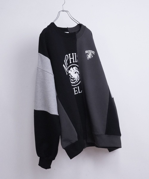 SeeSew(シーソー)の「【UNISEX】CRAFT MULTI SWEAT/クラフトマルチスウェット(スウェット・メンズ・ブラック/グリーン・M/L)」の19枚目の写真