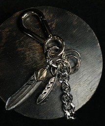 CALIFORNIA OUTFITTERS（カリフォルニア アウトフィッターズ）の「11C28 フェザーチャームキーホルダー（Feather Charm Key Holder）フェザーキーチャームC（キーケース/キーアクセサリー・メンズ）」