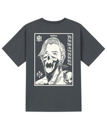 KTG0117 スカルガールズ 半袖Tシャツ - グレー