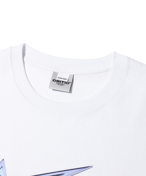 CRITIC（クリティック）の「CT FEARLESS T-SHIRTS WHITE（Tシャツ/カットソー・レディース・その他・LARGE/MEDIUM/X-LARGE）」の5枚目の写真