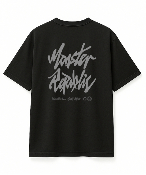 MONSTER REPUBLIC（モンスターリパブリック）の「アセンティックロゴライトグレーTシャツブラック_8124（Tシャツ/カットソー・レディース・その他・LARGE/X-LARGE/SMALL/MEDIUM）」の7枚目の写真
