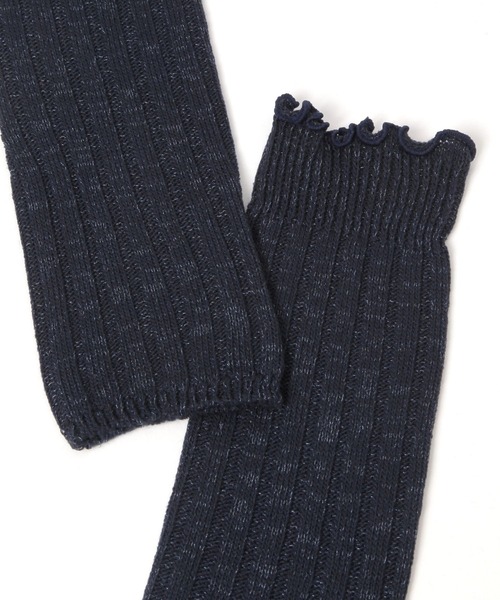 GLOBAL WORK(グローバルワーク)の「2WAYラメアーム/レッグウォーマー/612082(アームカバー・レディース・ネイビー/ブラック/オフホワイト・FREE)」の8枚目の写真