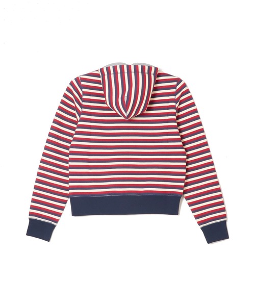 AFB（エーエフビー）の「DOUBLE LAYERD ZIP UP HOODIE（パーカー・メンズ・ピンク/レッド・M/L）」の7枚目の写真