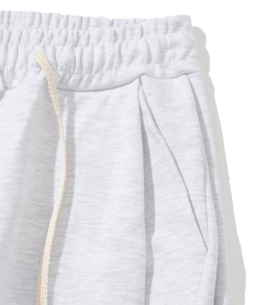 KNITTED（ニッティド）の「バミューダトレーニングハーフパンツ メランジェホワイト（その他パンツ・レディース・その他・MEDIUM/LARGE/X-LARGE）」の16枚目の写真
