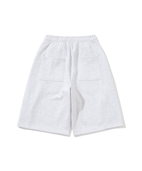 KNITTED（ニッティド）の「バミューダトレーニングハーフパンツ メランジェホワイト（その他パンツ・レディース・その他・MEDIUM/LARGE/X-LARGE）」の19枚目の写真