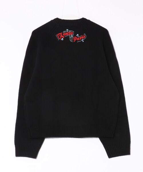 KENZO（ケンゾー）の「'KENZO Winter Holidays' エンブロイダリー ジャンパー イン ウール（その他トップス・メンズ・ブラック系その他5・LARGE/MEDIUM/SMALL）」の8枚目の写真