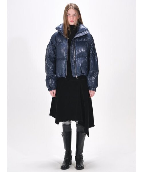 ETMON(エトモン)の「String Goose Down Jumper Midnight Blue(ダウンジャケット/コート・レディース・その他・FREE)」の1枚目の写真