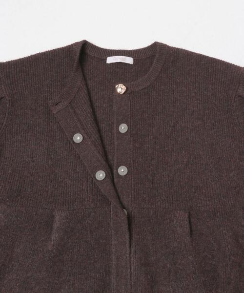 F by ROSSO(エフバイロッソ)の「F by ROSSO ペプラムボリュームスリーブカーディガン(カーディガン/ボレロ・レディース・ブラウン/チャコールグレー・FREE)」の22枚目の写真
