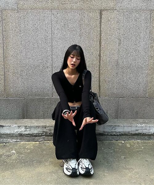 DAUSPICE(ディーオスピス)の「(DUC) Symbol Sweat Pants Black(スウェットパンツ・レディース・ブラック・SMALL/MEDIUM/LARGE)」の2枚目の写真