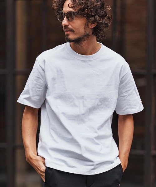 felkod(フィルコッド)の「mt10144-10oz Barcode Embroidery Tee Tシャツ(F26S300)(Tシャツ/カットソー・メンズ・ホワイト/ブラック/グレイッシュベージュ・S/M/L/XL)」の1枚目の写真